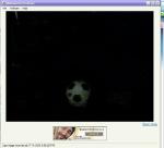 Lonely soccer ball
