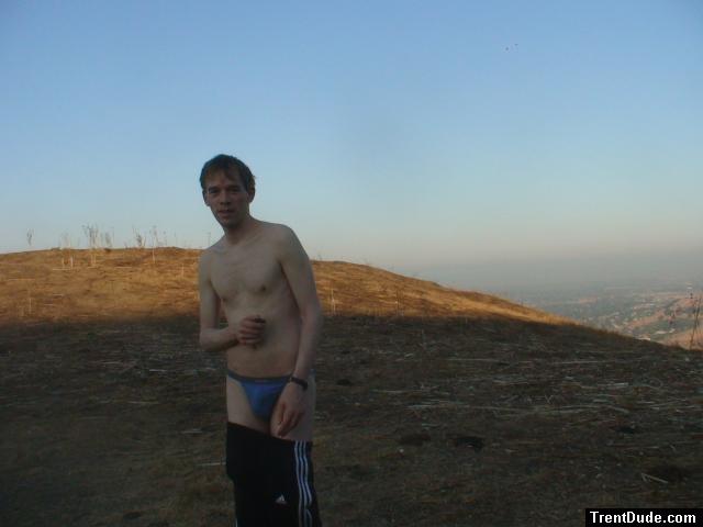 Hanes blue string bikini from Wal-Mart