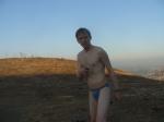 Blue hanes thong