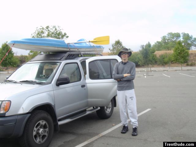 !Trent kayaking.  Austin, TX