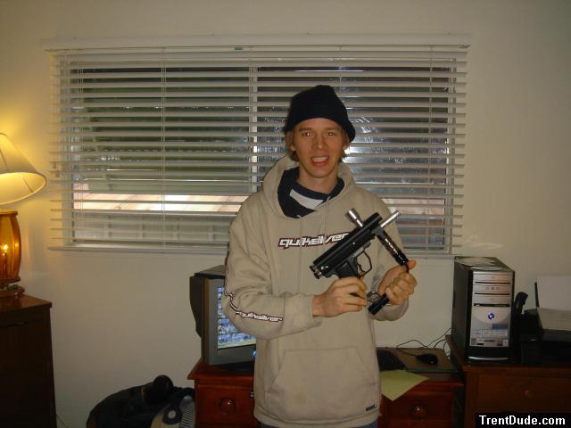 Going to play paintball!