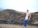Trent hiker in burned Montana Grassland