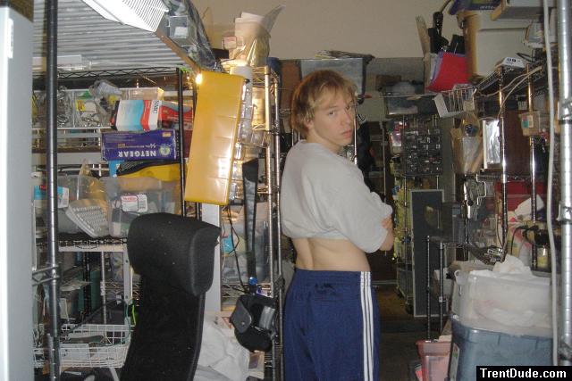 h - Blue Addidas pants