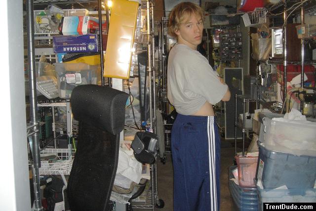 h - Blue Addidas pants