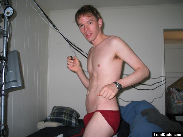 Red bikini briefs (Life Brand)