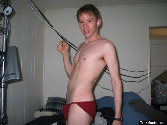 Red bikini briefs (Life Brand)