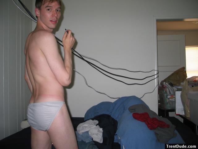 White bikini briefs (Life Brand)