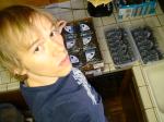 Blueberries and blue yankees t-shirt!!