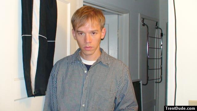 Formal button up shirt from Wal-Mart, model face