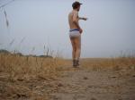 Calvin Klein underwear on the farm
