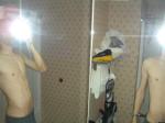 The big mirror is nice.