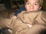 Face in bed