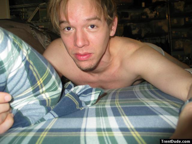 At least he didn't sleep in his clothes