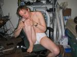 Time to clean up your room  - Hanes Tightey Whiteys