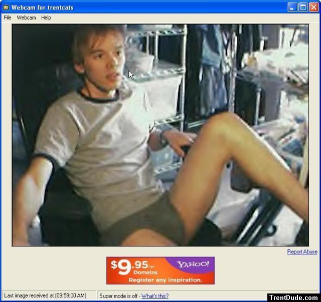 I love those shiny thin legs