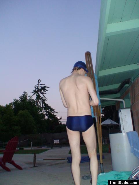 Blue speedo (rear)