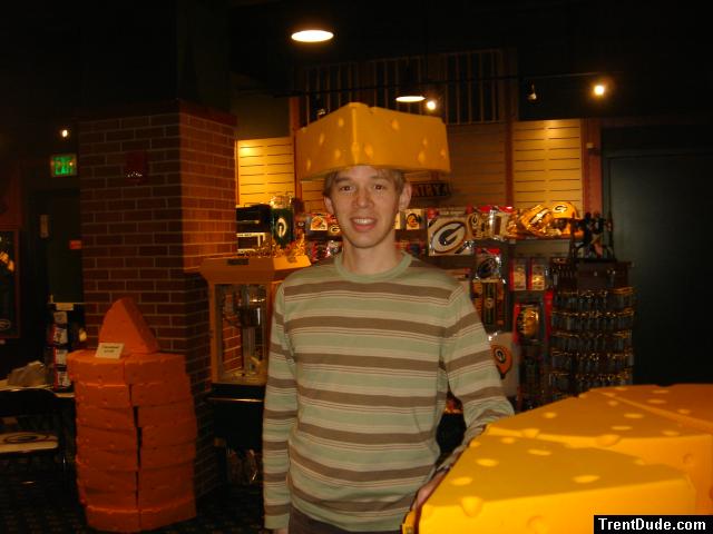 Cheese head (Green Bay, Wisconsin)