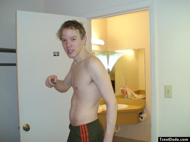 Shirtless (Addidas sweat pants)