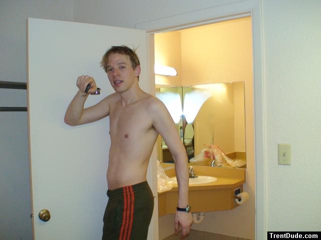 Shirtless (Addidas sweat pants)