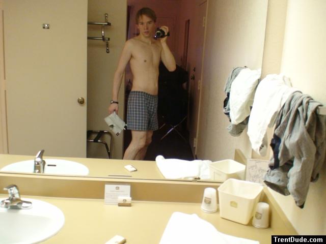 Boxers in a hotel room