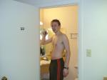 Trent in Addidas Sweat pants