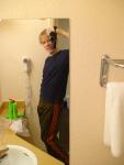 Are you waiting for the maid to come in (Addidas Sweat pants )