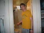 Oakland A's T-shirt and sweat pants