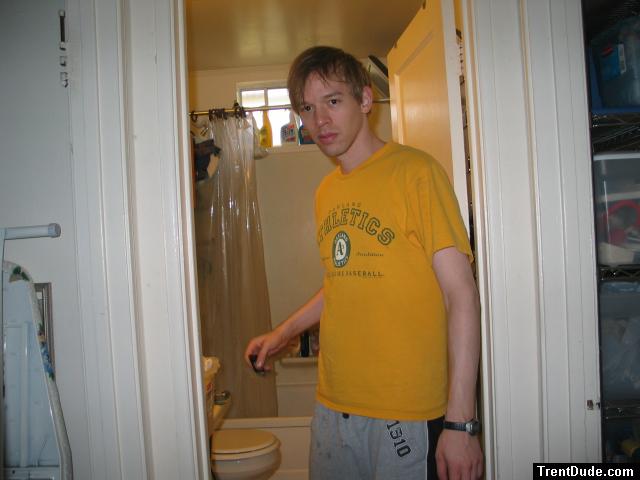 Oakland A's T-shirt and sweat pants