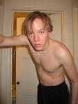 medium Long hair, fat belly