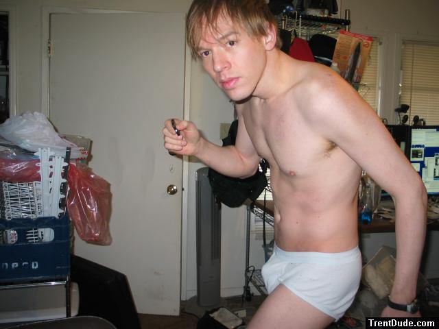 White underwear closeup