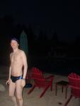 Pool and darkness (Nike swim brief speedo)
