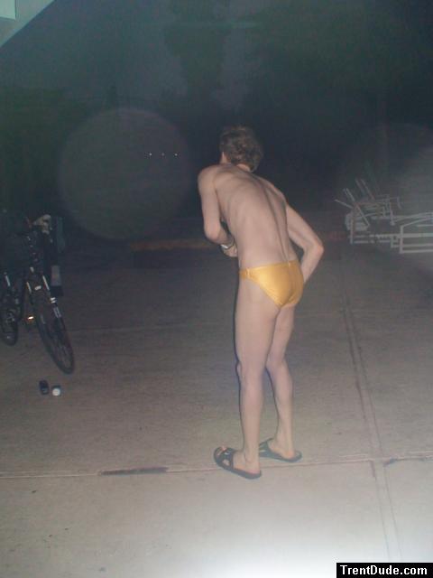 Stretching out before sunrise