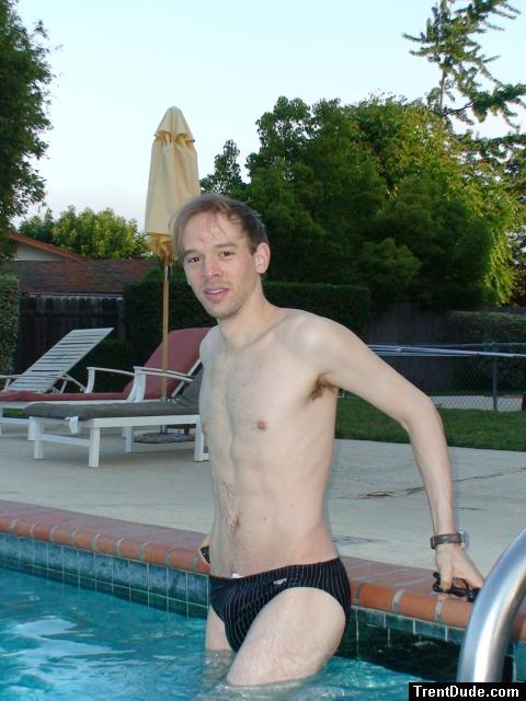 Speedo Mens Paint Stripe - Black - size 34