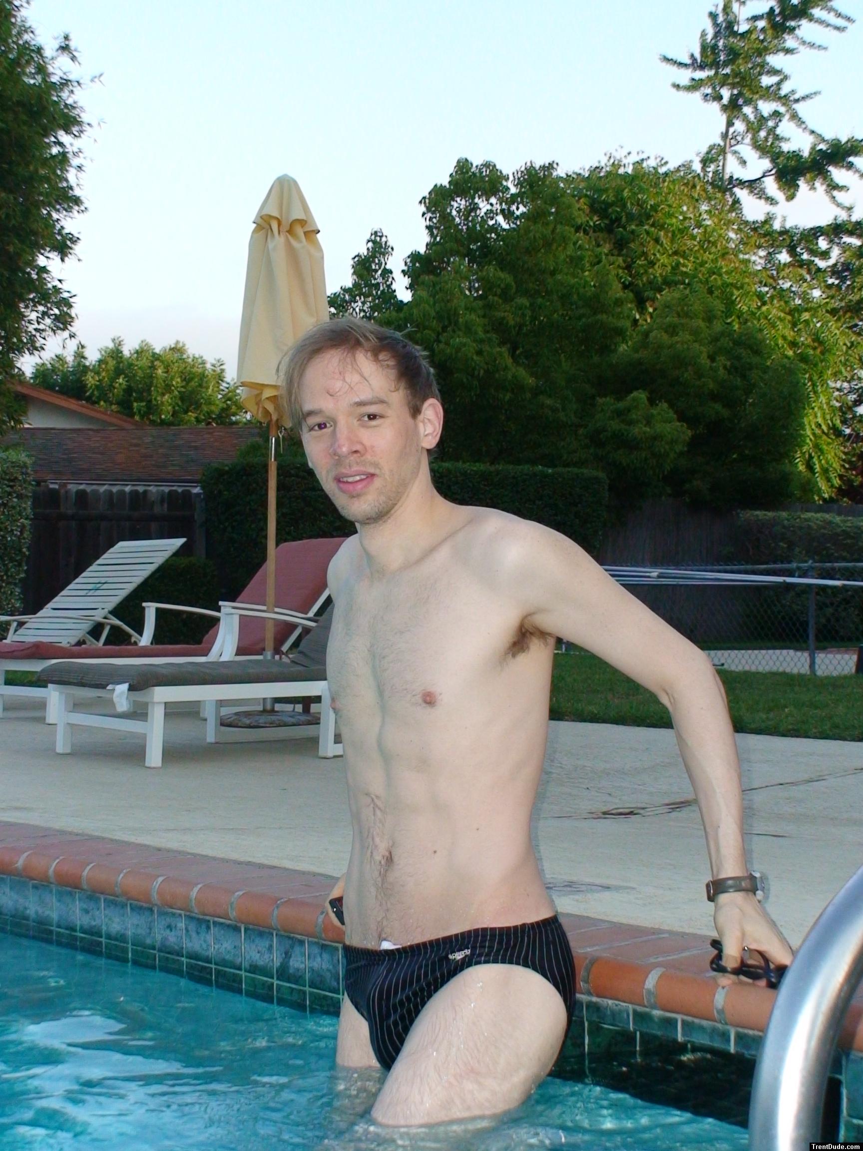 Speedo Mens Paint Stripe - Black - size 34