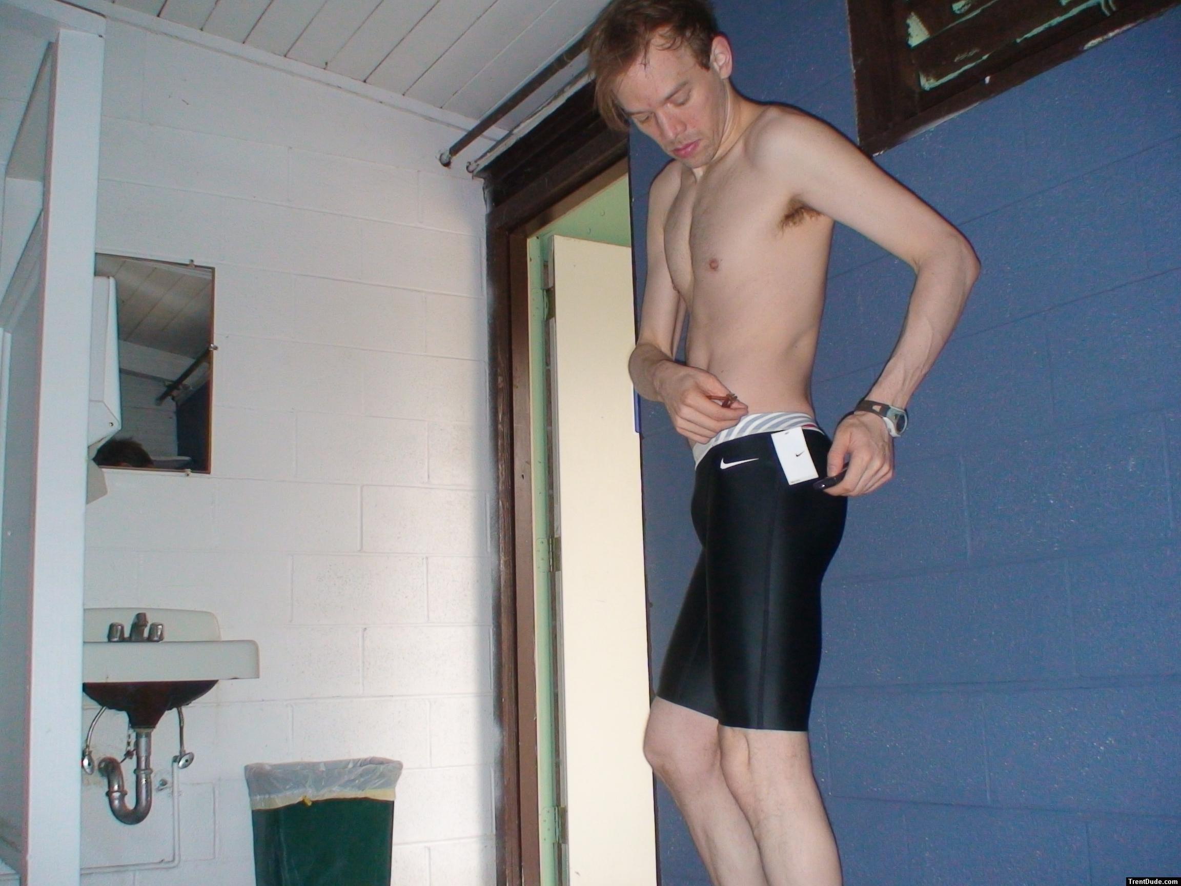 Nike Swim Swift Jammer - Black - 34 from Swimoutlet.com (new with tags, trying out in the locker room)