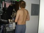 Hanes checkered boxers (back)