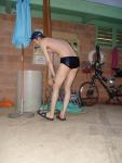 Swim team speedo size 30 (rear)
