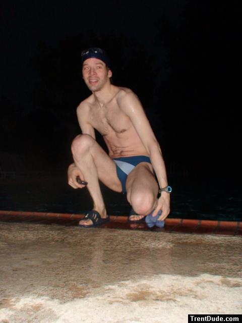 Calvin Klein swim brief blue (pouch)