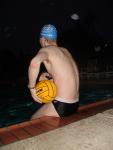 Rear on the wall, Thinking about a game of water polo
