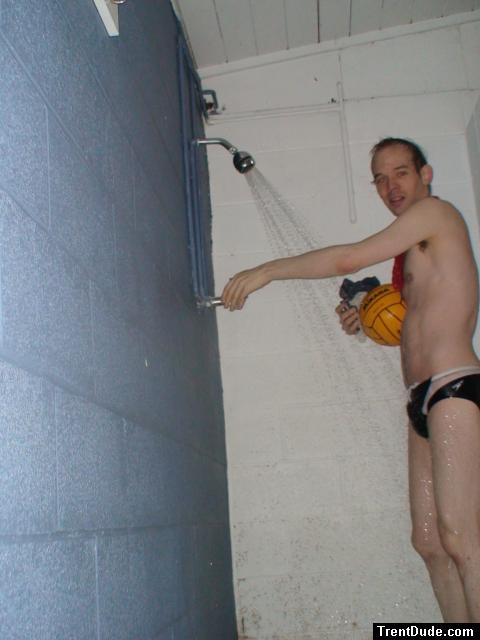 Getting the water polo ball clean