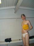 White Speedo Water Polo