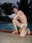 They might ban white speedos in water polo after seeing this photo (bulge) (feet) (best)