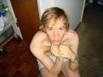 Messy Hair in Tommy Hilfiger Underwear Size S