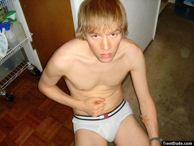 Sad face wearing Tommy Hilfiger Underwear Size S