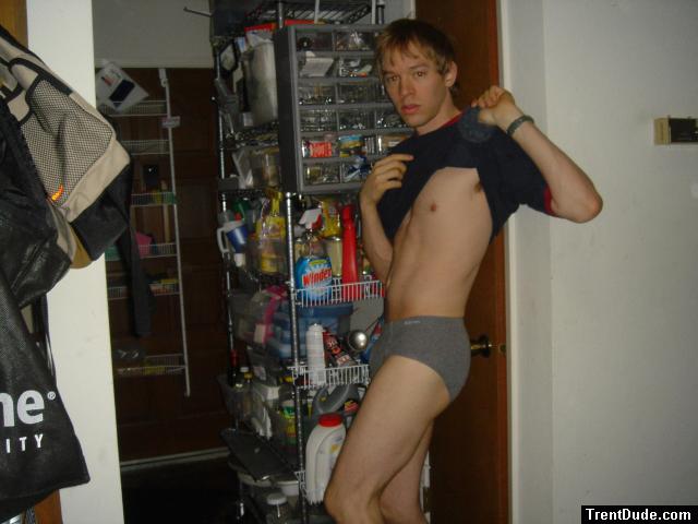 Grey Hanes, Blue Tshirt