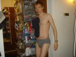 Grey Hanes being worn by Trent