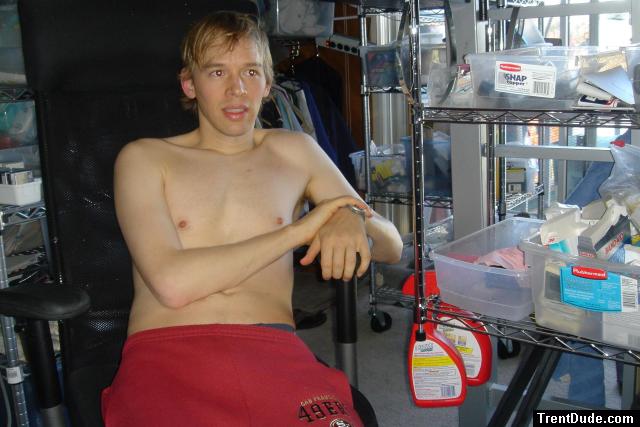 back in the red pants