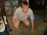 Grey Hanes Underwear, reef slippers