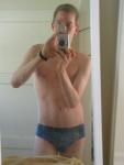 Blue Patagonia Hiking Underwear