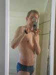 Blue Patagonia Hiking Underwear